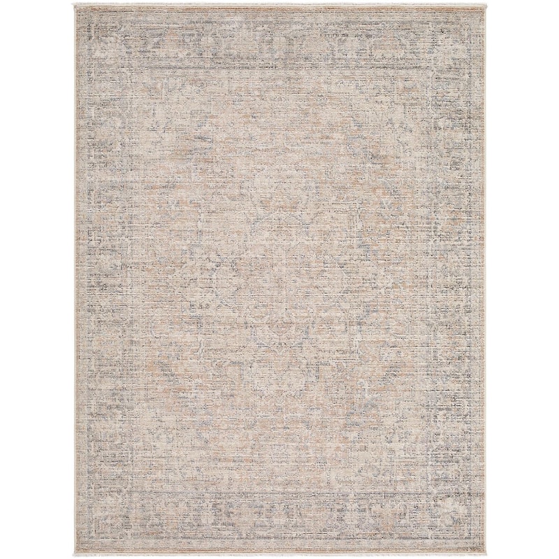 Galey Alix x Livabliss Maria Elena III Vintage Medallion Area Rug - 2' 2" x 3' 9" - Brown