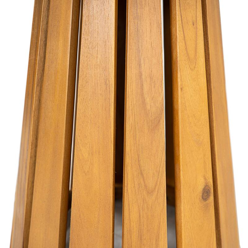 Christopher Knight Home Zephyron Acacia Wood Side Table with Natural Grain