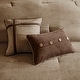 preview thumbnail 6 of 56, Madison Park Westbrook 7 Piece Faux Suede Comforter Set