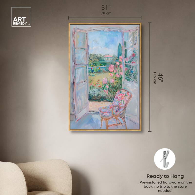 Whispers of Giverny Canvas by Art Remedy