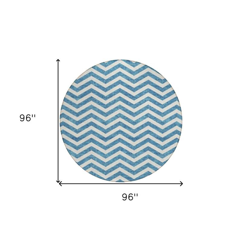 HomeRoots Chevron Transitional Rectangle Outdoor Rug