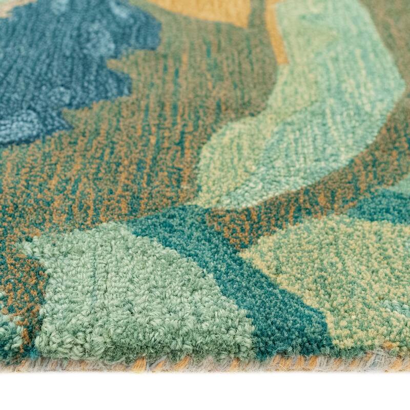 Liora Manne Corsica Waterfall Abstract Indoor Wool Rug