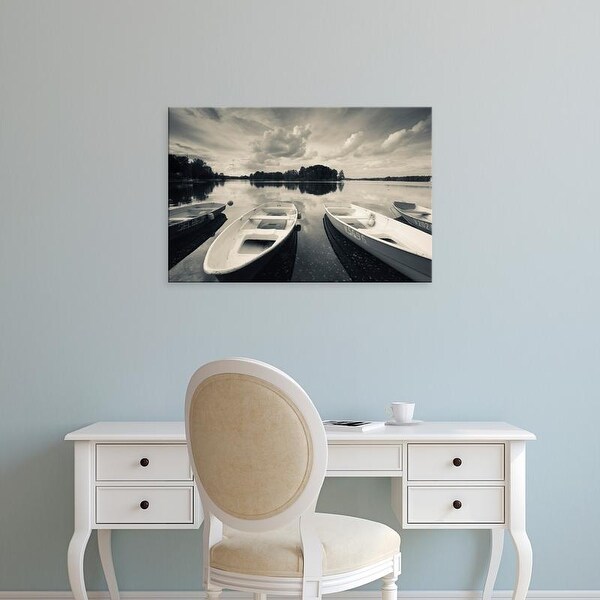 Easy Art Prints Walter Bibikow's 'Lake Galve' Premium Canvas Art