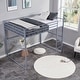 preview thumbnail 10 of 31, Metal Loft Bed Twin, Loft Bed Frame with Guard Rails and Flat Ladder