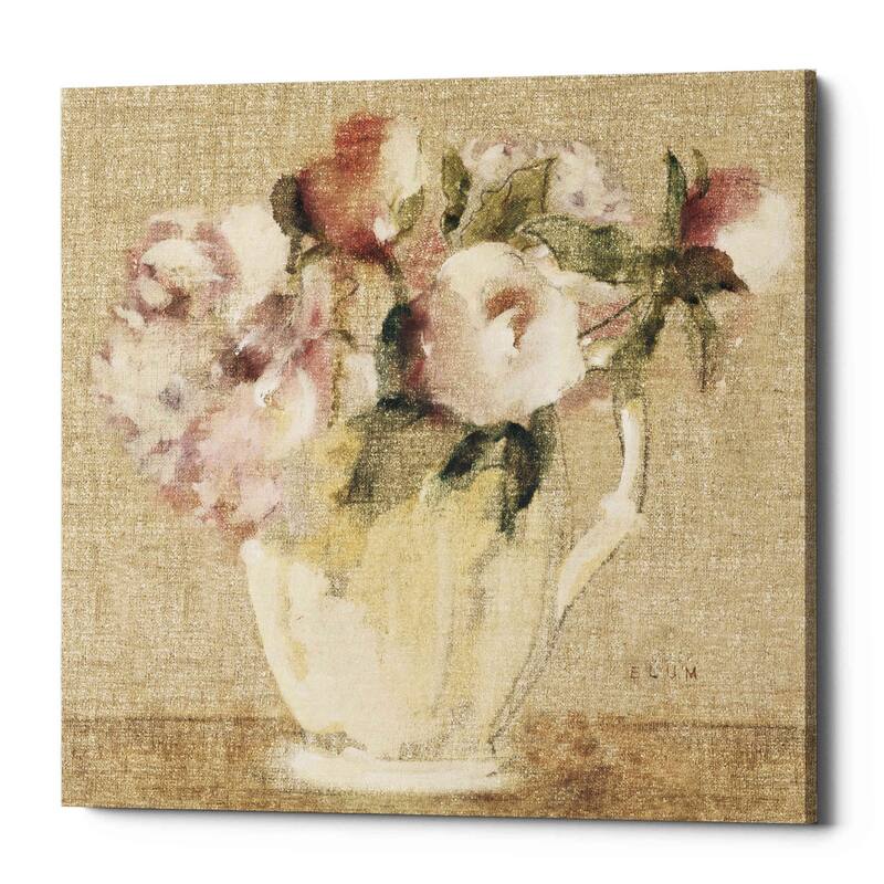 Epic Graffiti 'Cottage Bouquet III no Border' by Cheri Blum, Canvas Wall Art - 37x37