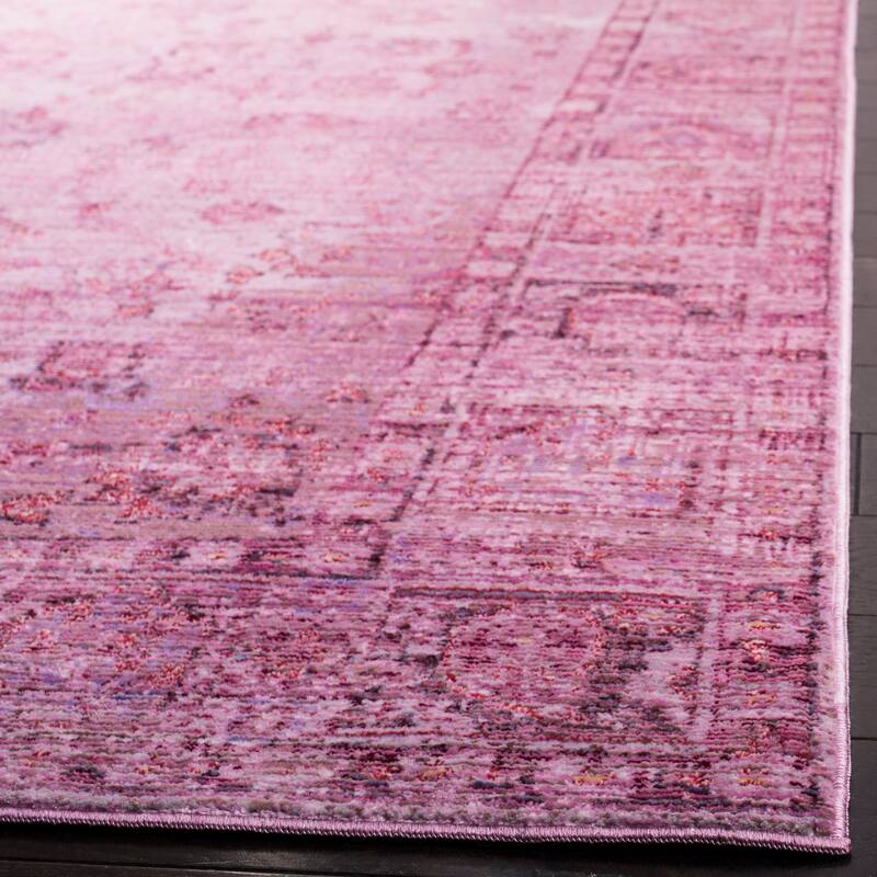 SAFAVIEH Valencia Suheyla Distressed Vintage Boho Oriental Polyester Rug