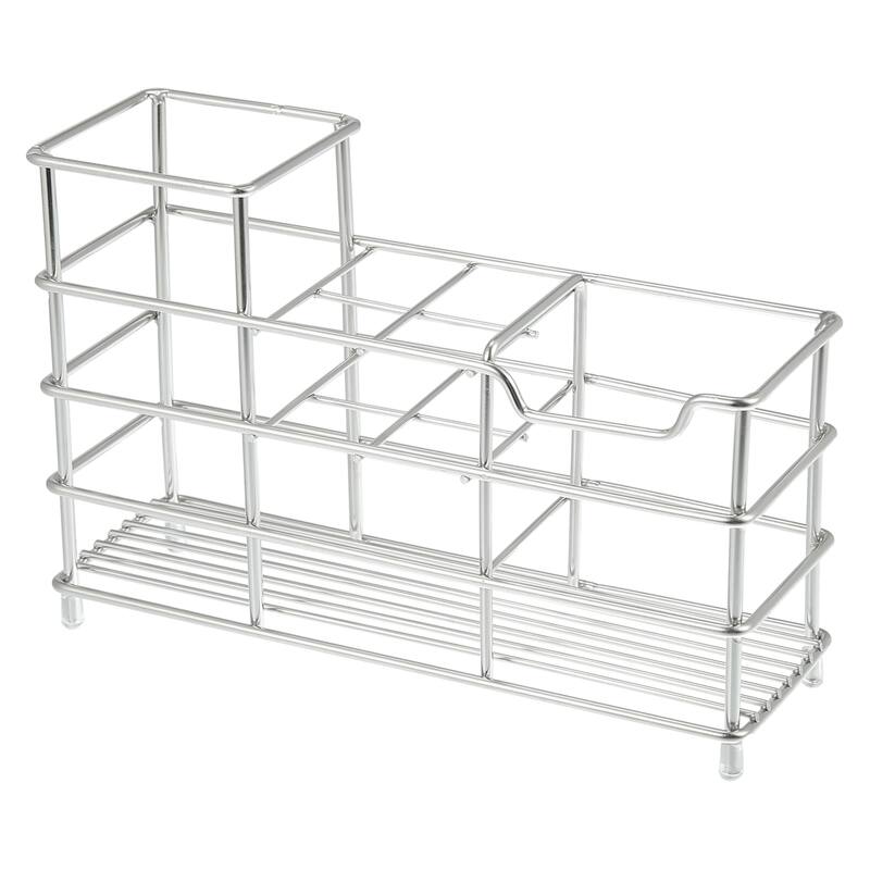 6 Slots 304 Stainless Steel Toothbrush Holder, Toothpaste Holder Stand, Bathroom Kitchen Accessories