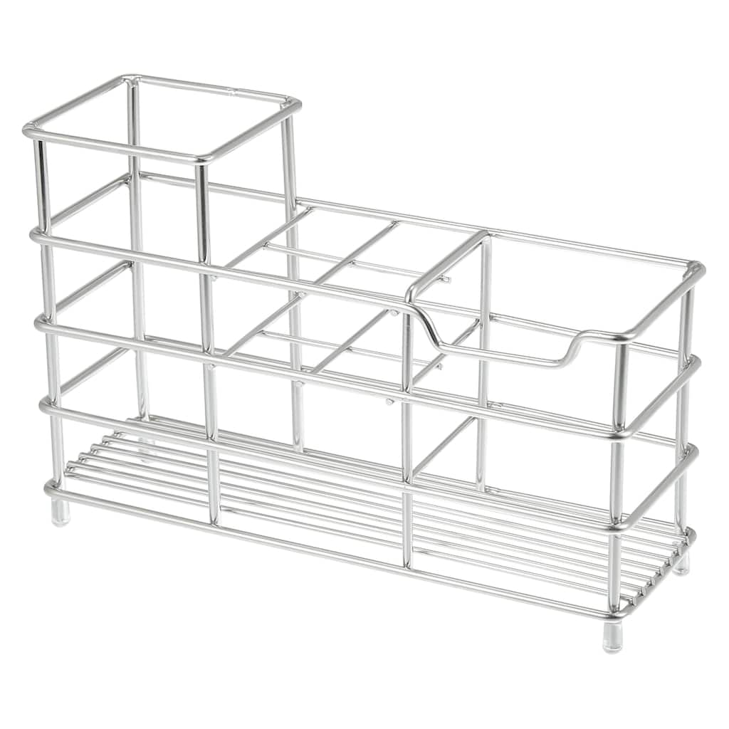 6 Slots 304 Stainless Steel Toothbrush Holder, Toothpaste Holder Stand, Bathroom Kitchen Accessories