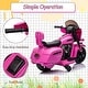 preview thumbnail 4 of 43, Electric Ride-On Motorcycle for Kids - 6V Dirt Bike with USB, AUX, Music, and Headlight - Perfect for Toddlers Ages 1-3