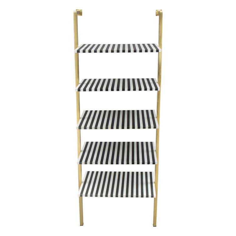 Zebra Shelf Multicolor - 26" W x 11.8" D x 72.8" H