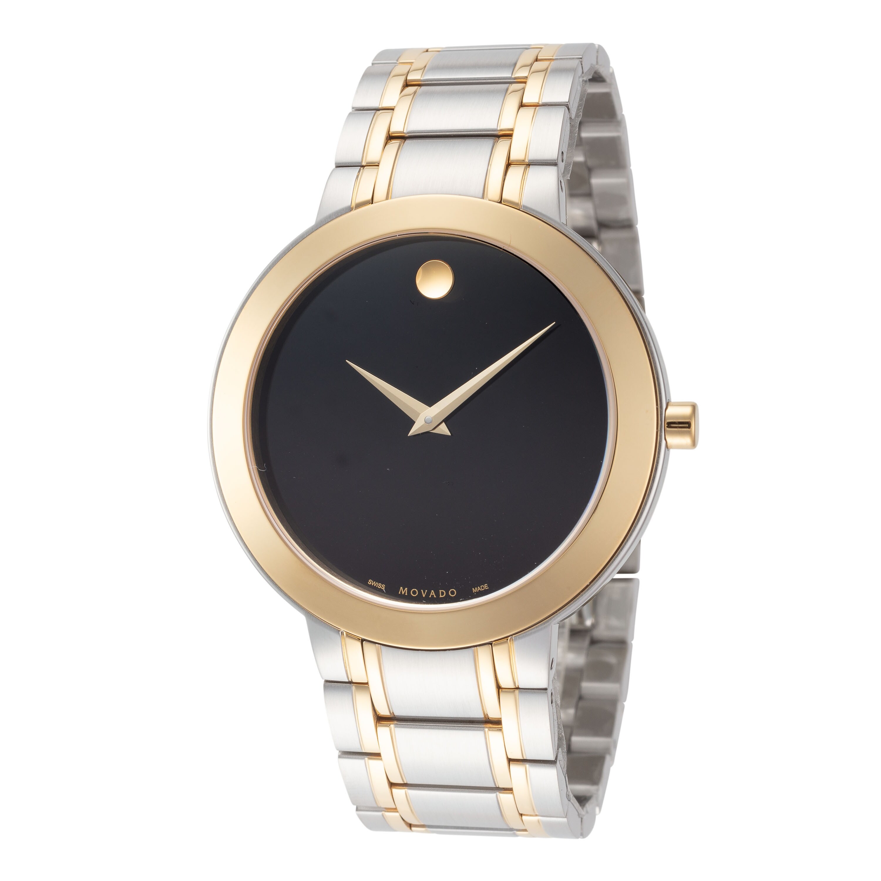 Movado Men's Movado S Movado Ladies Black Museum Dial Tone