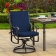 preview thumbnail 48 of 74, Arden Selections Leala Textured Outdoor Dining Chair Cushion Set