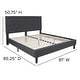 preview thumbnail 48 of 120, Tufted Platform Bed with 10in. Pocket Spring Mattress