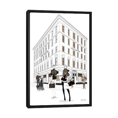 iCanvas "Louis Vuitton Girls" by So Loretta Framed Canvas Print