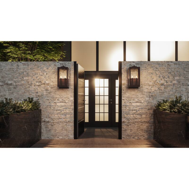 James Allan Kent 2 Light 23" Tall Outdoor Wall Sconce