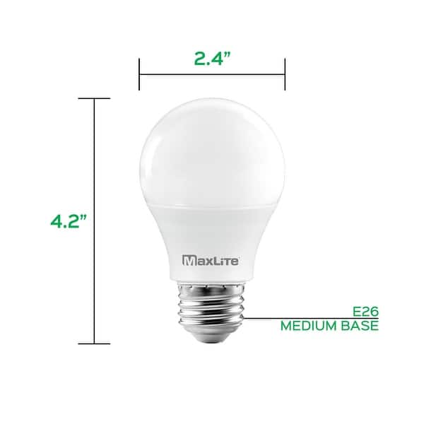Soft White 600 Lumens Dimmable Ceiling Fan Light Bulbs E26 Medium Base 7W 16 Pack Indoor and Outdoor UL Listed 3000K Enclosed Fixture Rated Luxrite A15 LED Bulb 40W Equivalent