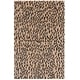 preview thumbnail 19 of 30, SAFAVIEH Handmade Soho Yamina Leopard N.Z. Wool Rug 5' x 8' - Beige/Brown - Rectangle