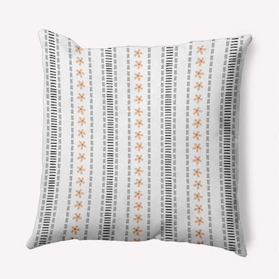 Dainty Stripes Indoor/Outdoor Throw Pillow