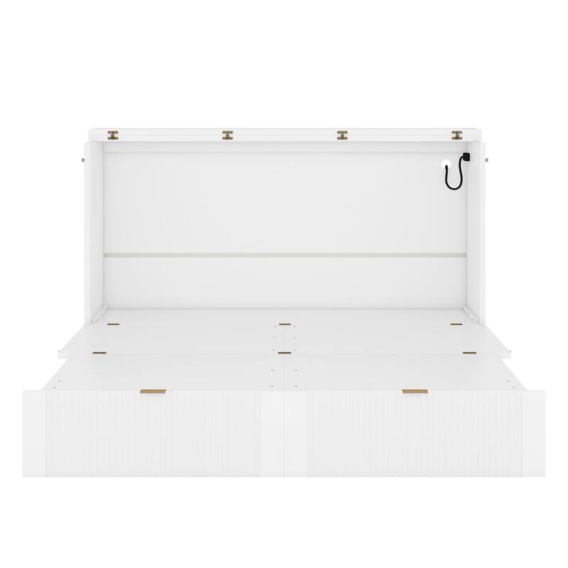 Murphy Bed Wall Bed with drawer and a set of Sockets & USB Ports