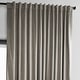 preview thumbnail 18 of 58, Exclusive Fabrics Extra Wide Heritage Plush Velvet Room Darkening Curtain (1 Panel)