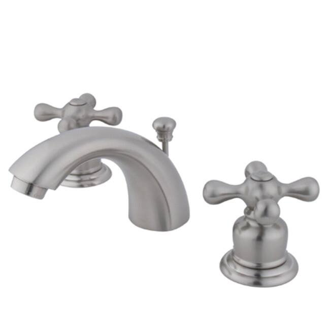 Kingston Brass Victorian Mini-Widespread Bathroom Faucet with Pop-Up