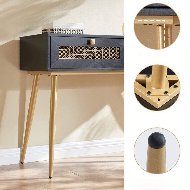 41.9'' Wood 2-Drawer Entryway Console Table