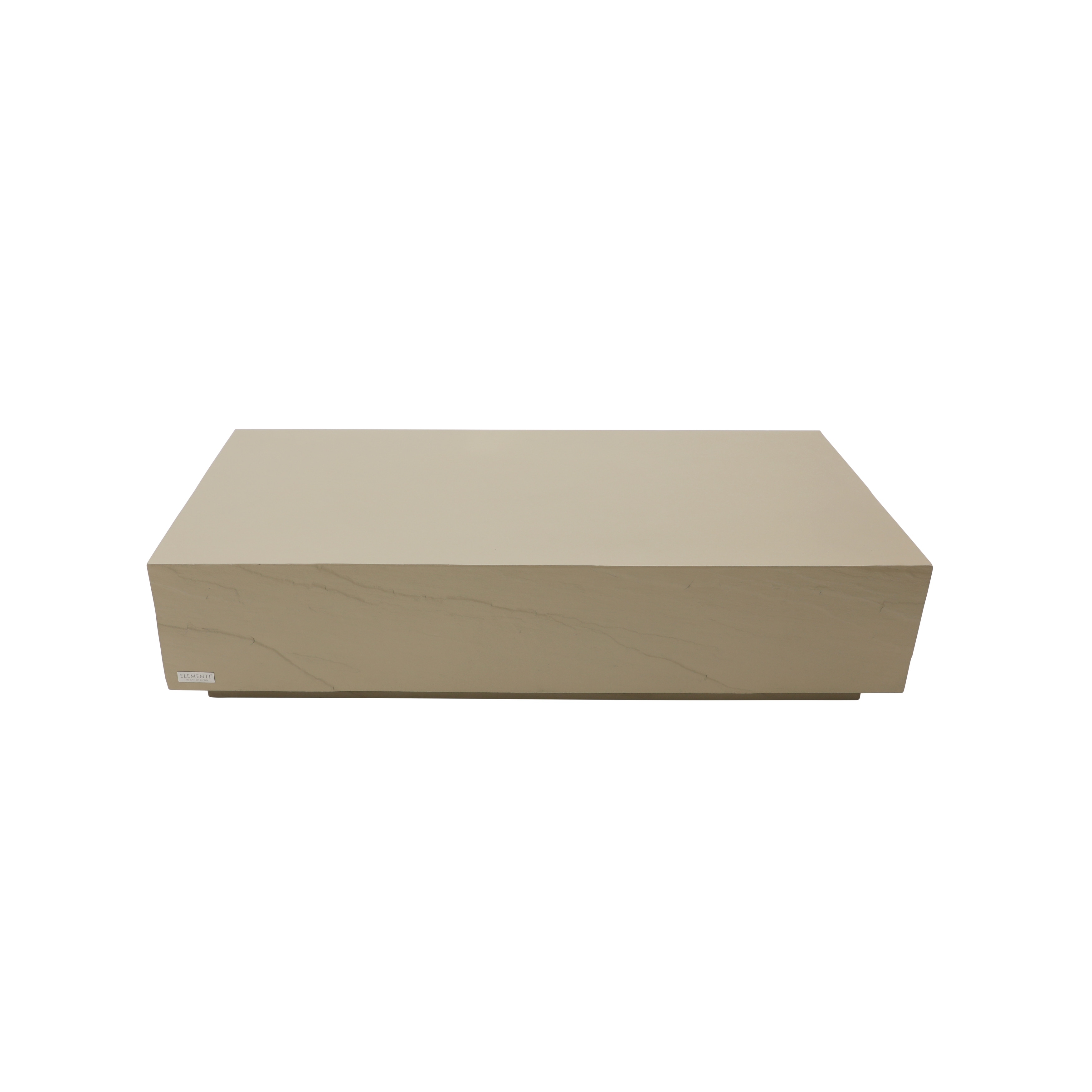 Elementi Home Colorado 60" Rectangular Concrete Coffee Table - 60 X 30 X 14