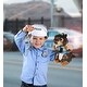 preview thumbnail 4 of 4, DolliBu Standing Marmot Police Officer Soft Plush with Cop Uniform - 8.5 inches