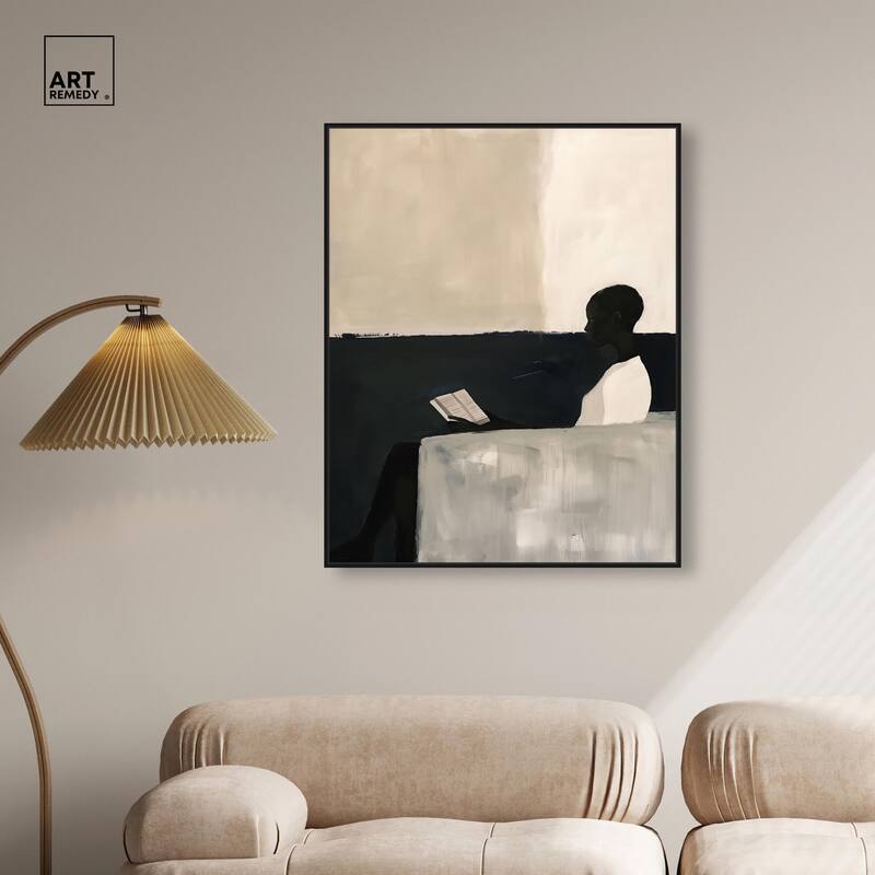 Void Reader III Canvas by Art Remedy
