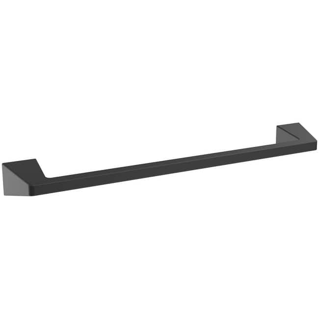 Amerock Blackrock 18" Towel Bar - Matte Black