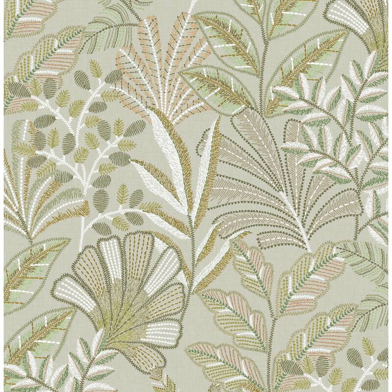 Graham & Brown Vendura Weave Sage Wallpaper