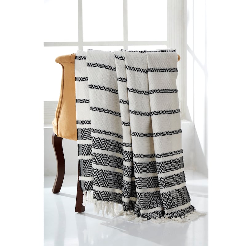 Modern Threads Recycled Cotton Hilo Throw