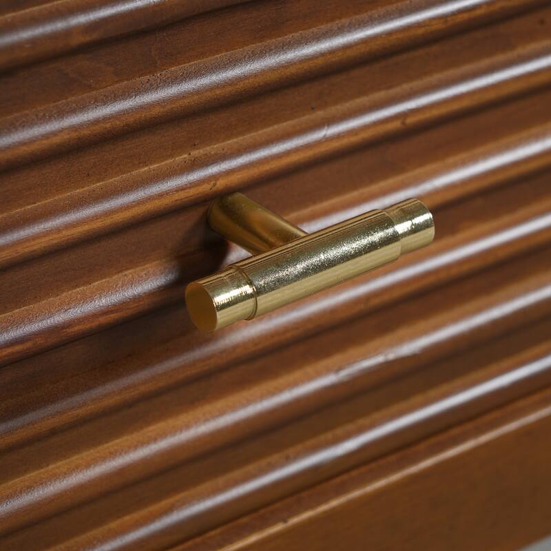 Christopher Knight Home - Mid-Century Freestanding Bathroom Vanity with Ceramic Sink, Flip-Up & Dual Drawers