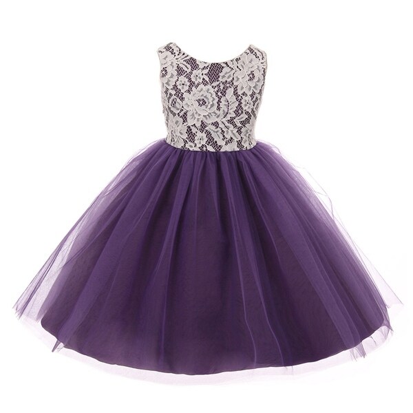 purple easter dress for girl