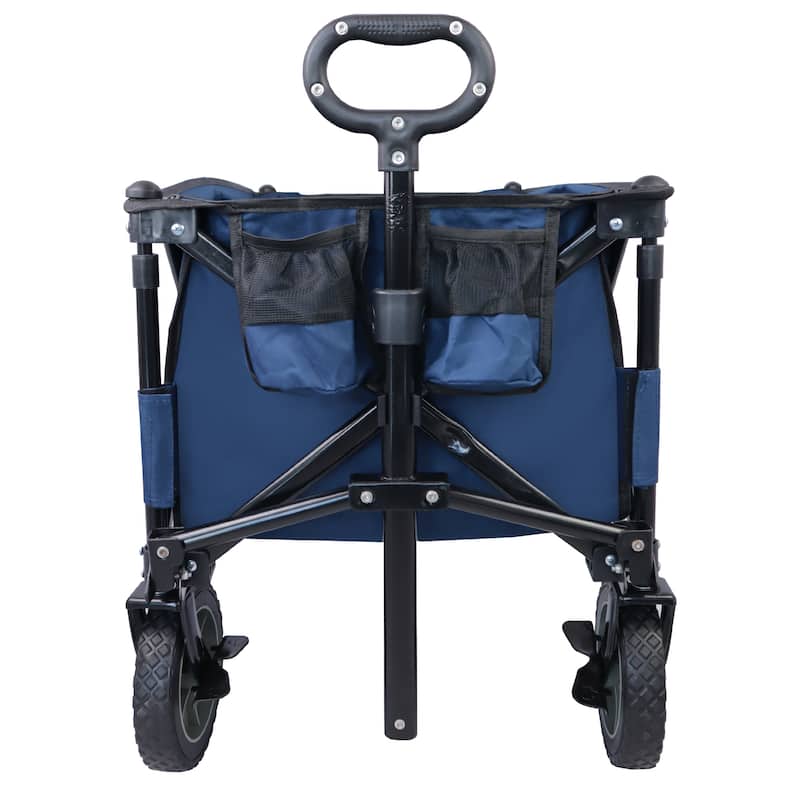 Heavy Duty Collapsible Folding Utility Wagon - Beach & Garden Cart