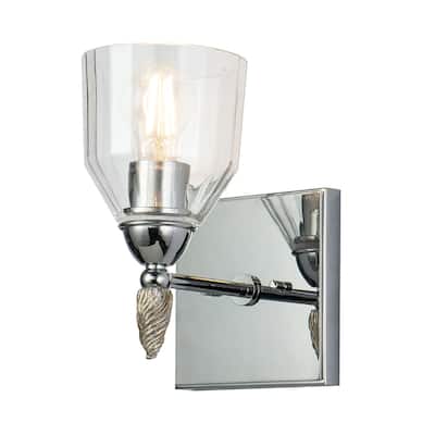 Felice 1 Light Wall Sconce in Chrome