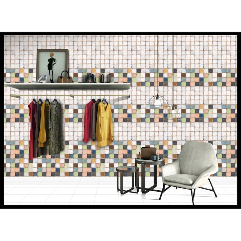 Raja 12 x 24 Ceramic Tile for Wall in Off-white