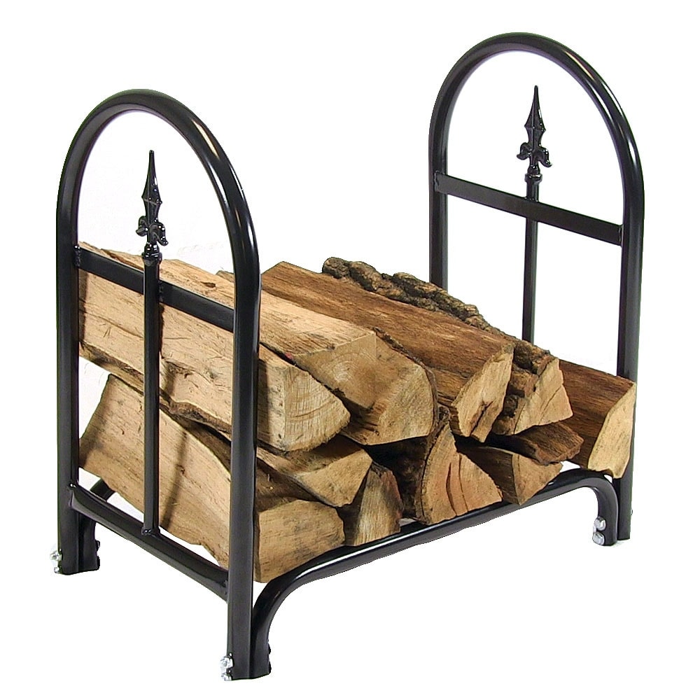 Sunnydaze Decorative Firewood Log Rack Multiple Sizes Bed Bath