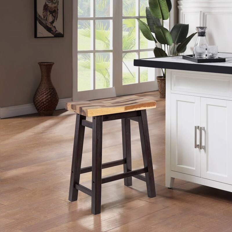 Sonoma Backless Saddle Stool - Single - Blended Espresso - Counter Height