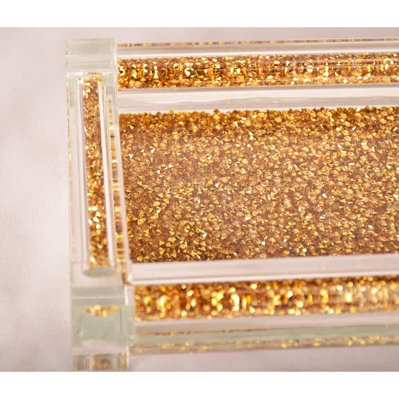 Ambrose Exquisite Small Glass Tray in Gift Box