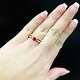 preview thumbnail 4 of 12, Auriya 14k Gold 1/2ctw Vintage Solitaire Ruby Engagement Ring Set 1/6ctw