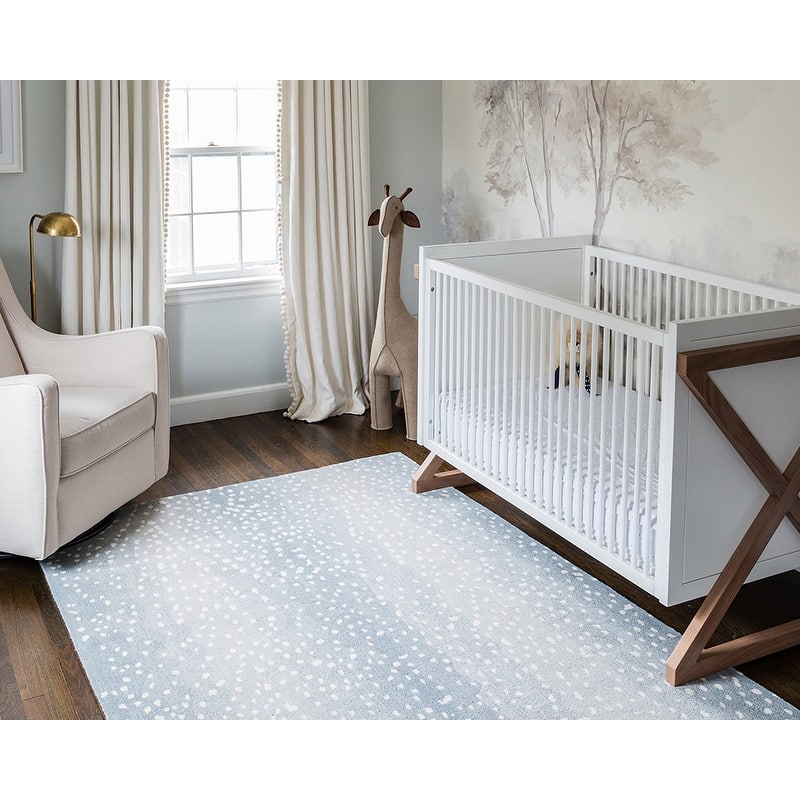Erin Gates by Momeni Woodland Antelope Print Hand-tufted Wool Area Rug