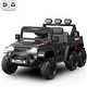 preview thumbnail 22 of 24, Ride on Car with 6 EVA Wheels&4WD, 24V Battery Powered Electric Car for Ages 3-6 Kids Black