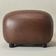 preview thumbnail 56 of 112, KINWELL 23" Wide Faux Leather Upholstered Ottoman Footrest, PU Entryway Footstool