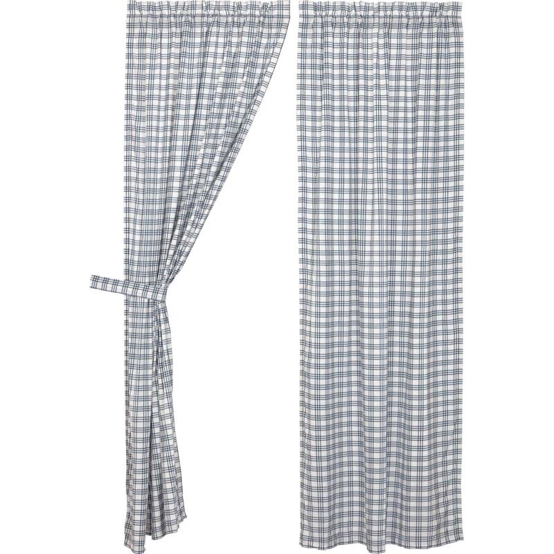 Sawyer Mill Plaid Panel Set - Panel 84x40 - Panel 84x40