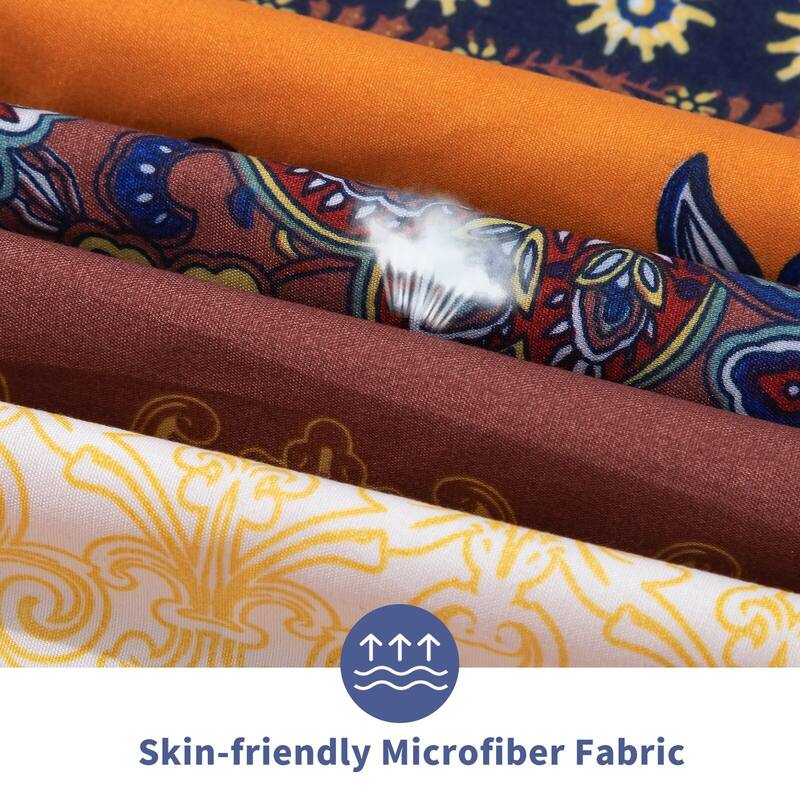 Boho Floral Pattern Japanese Floor Futon Mattress