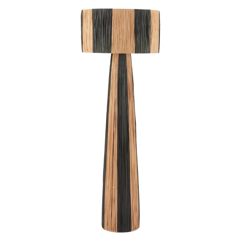 Gala Floor Lamp Black & Natural - Black/Natural