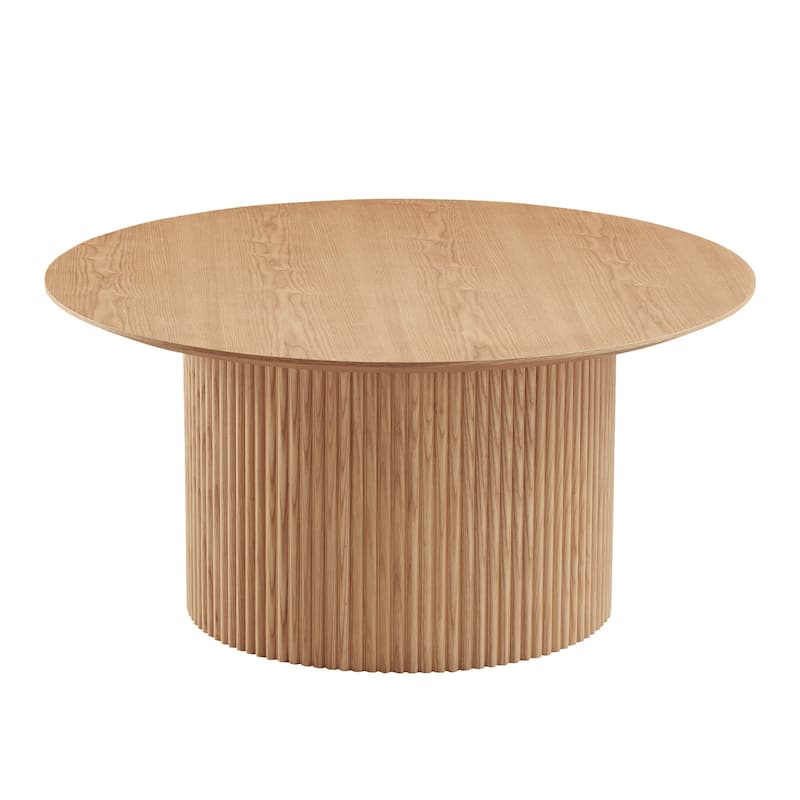 Mid Century Circle Bedside Table for Bedroom