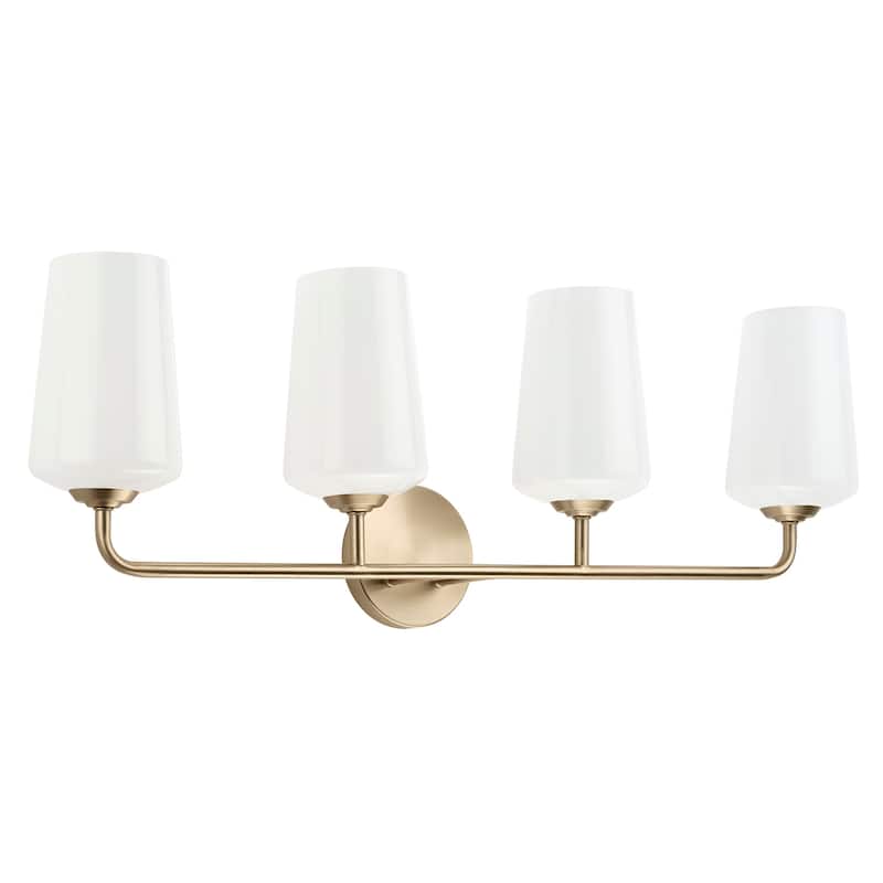 Progress Lighting P300545 Celino 4 Light 33" Wide Vanity Light - Champagne Bronze