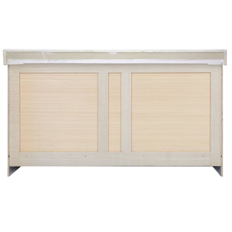 Design House 215251 Brookings 61" Free Standing Double Basin Vanity